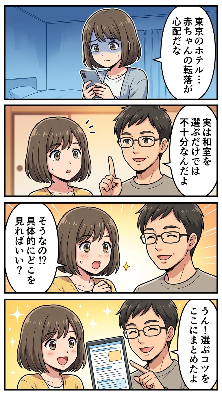東京 子連れホテル 和室