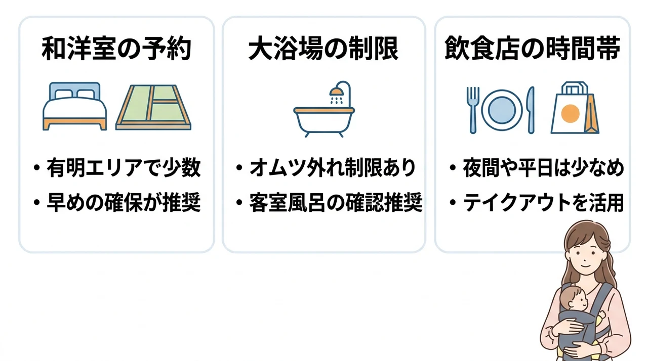 有明ガーデン周辺ホテルの気になる口コミ・注意点