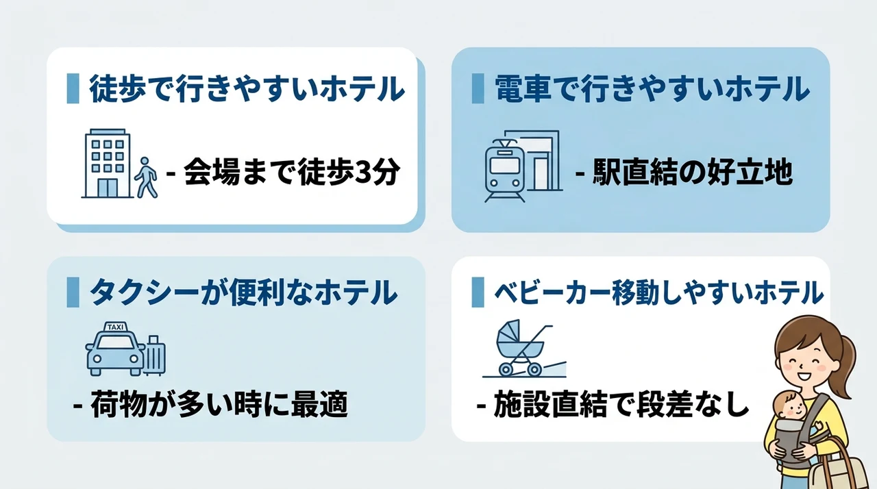 東京ビッグサイトへのアクセス別おすすめホテル