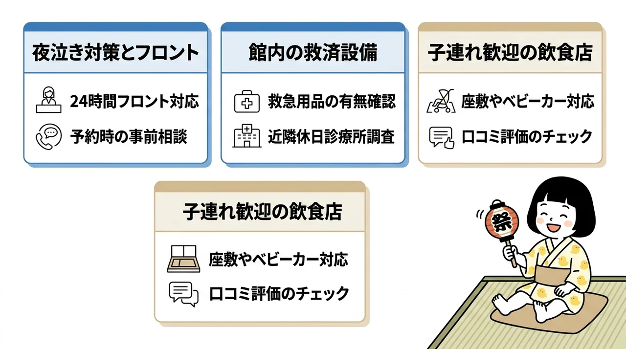 浅草ホテルでの不安を解消する3つの対策