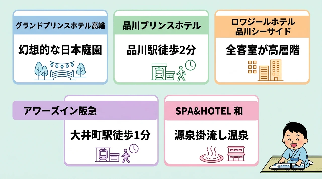 品川エリアで赤ちゃん連れにおすすめの和室ホテル5選