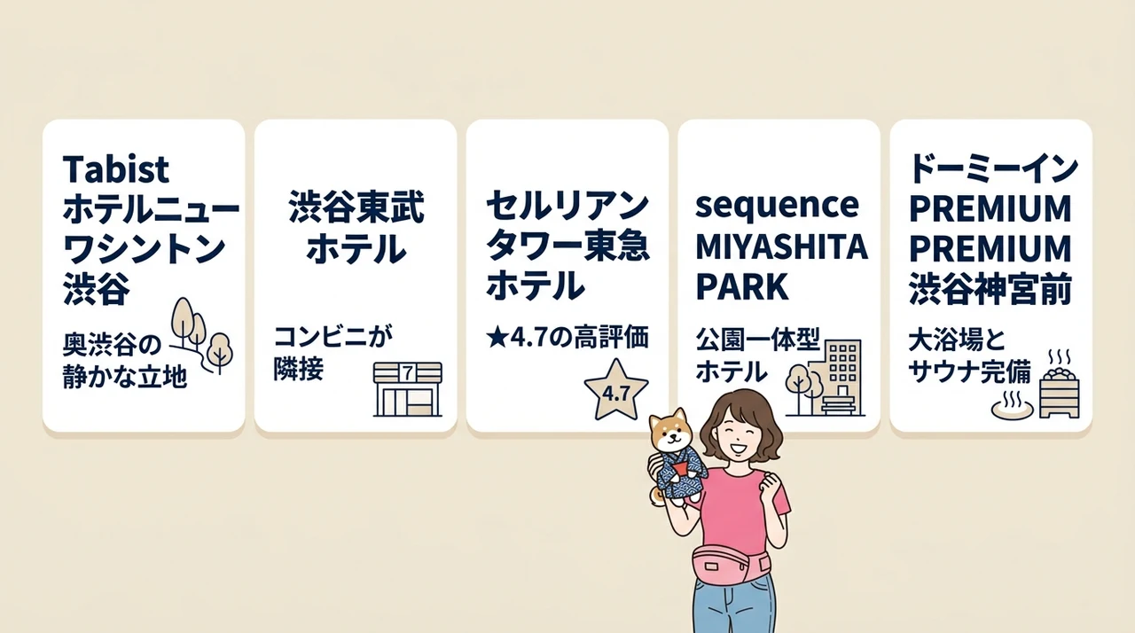 渋谷で子連れ家族におすすめの和室があるホテル5選