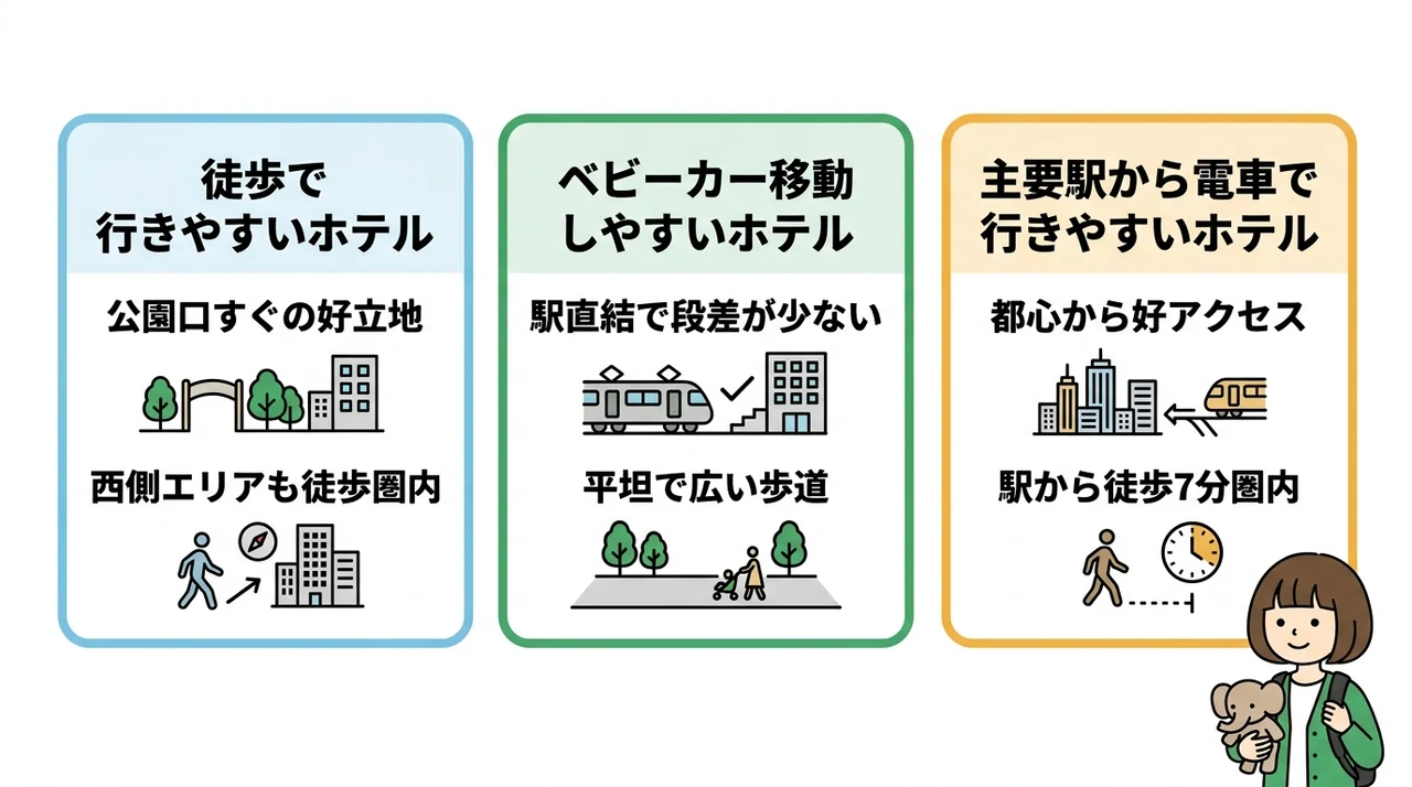 井の頭公園や周辺施設へのアクセスで選ぶ