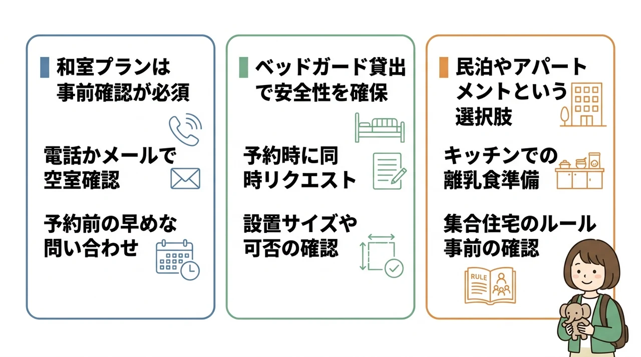 宿泊予約前に知っておきたい注意点と代替案