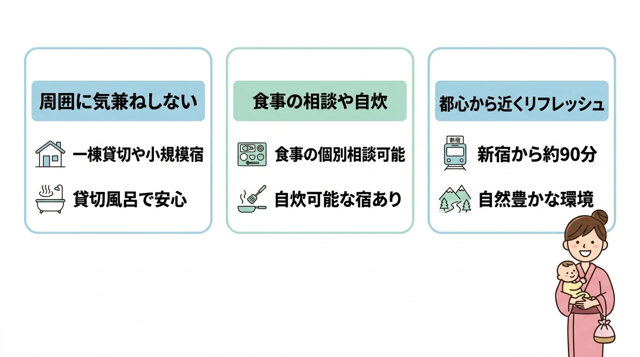 奥多摩の宿で実感した子連れ向けの3つのメリット