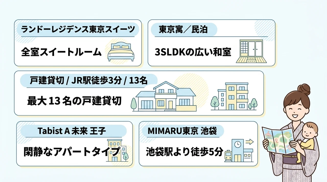 あらかわ遊園周辺で赤ちゃん連れにおすすめのホテル5選