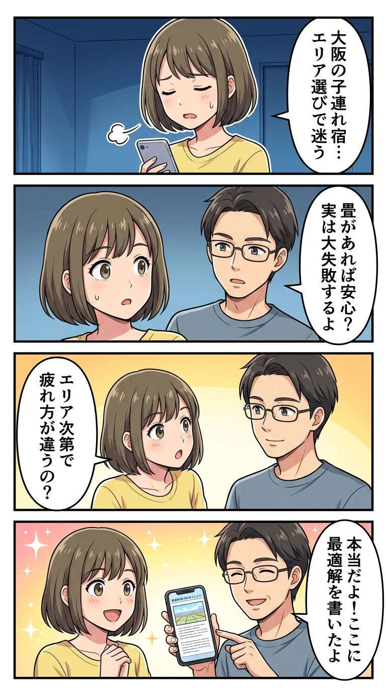 大阪 子連れホテル 和室