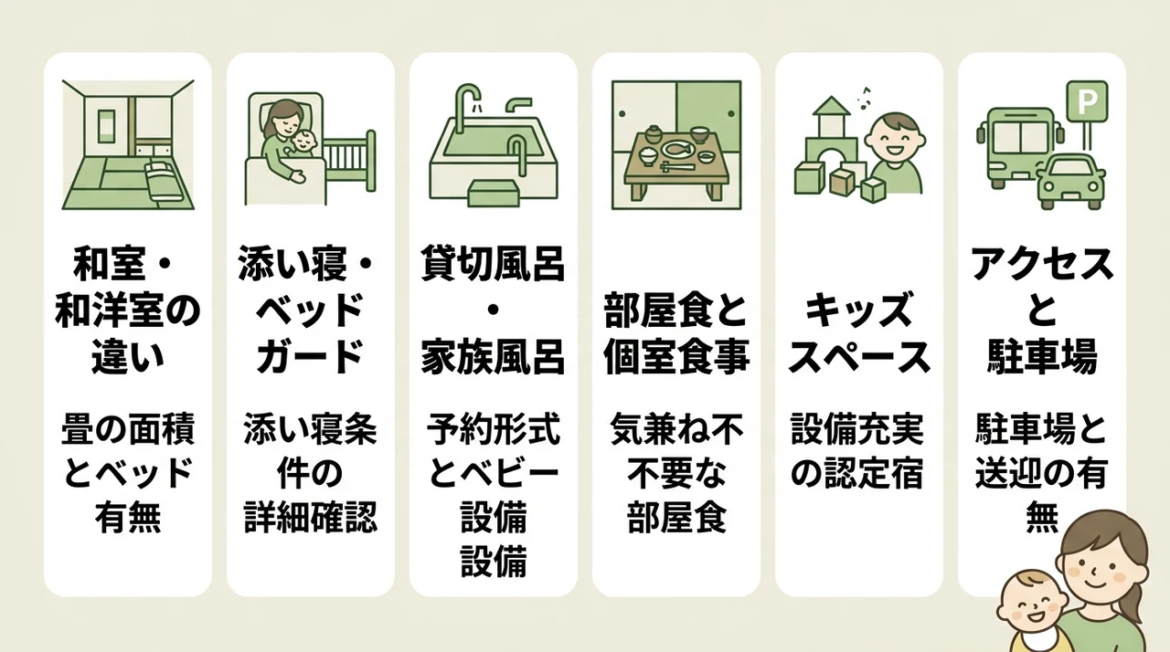 栃木で子連れに最適なホテル・和室の宿選びのポイント