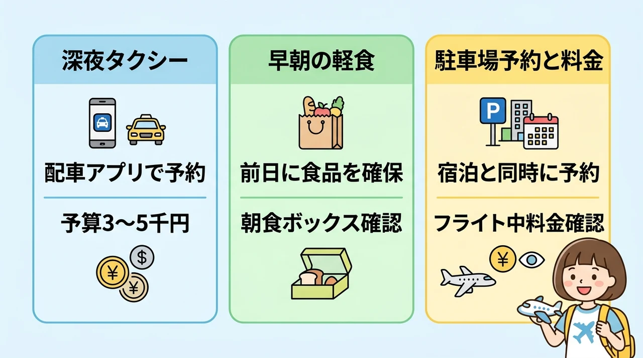 早朝便・深夜到着でも慌てない!空港前後泊のリアルなノウハウ