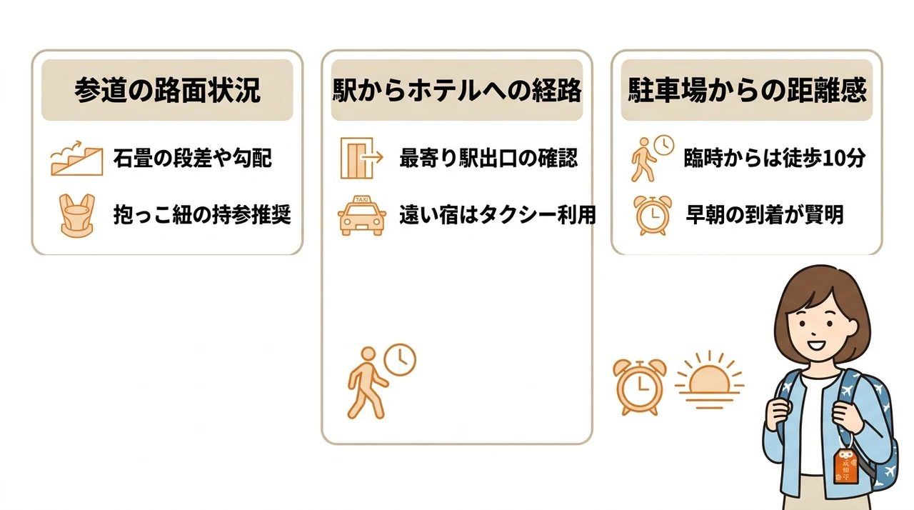 成田山参拝とベビーカー移動の現実的な注意点