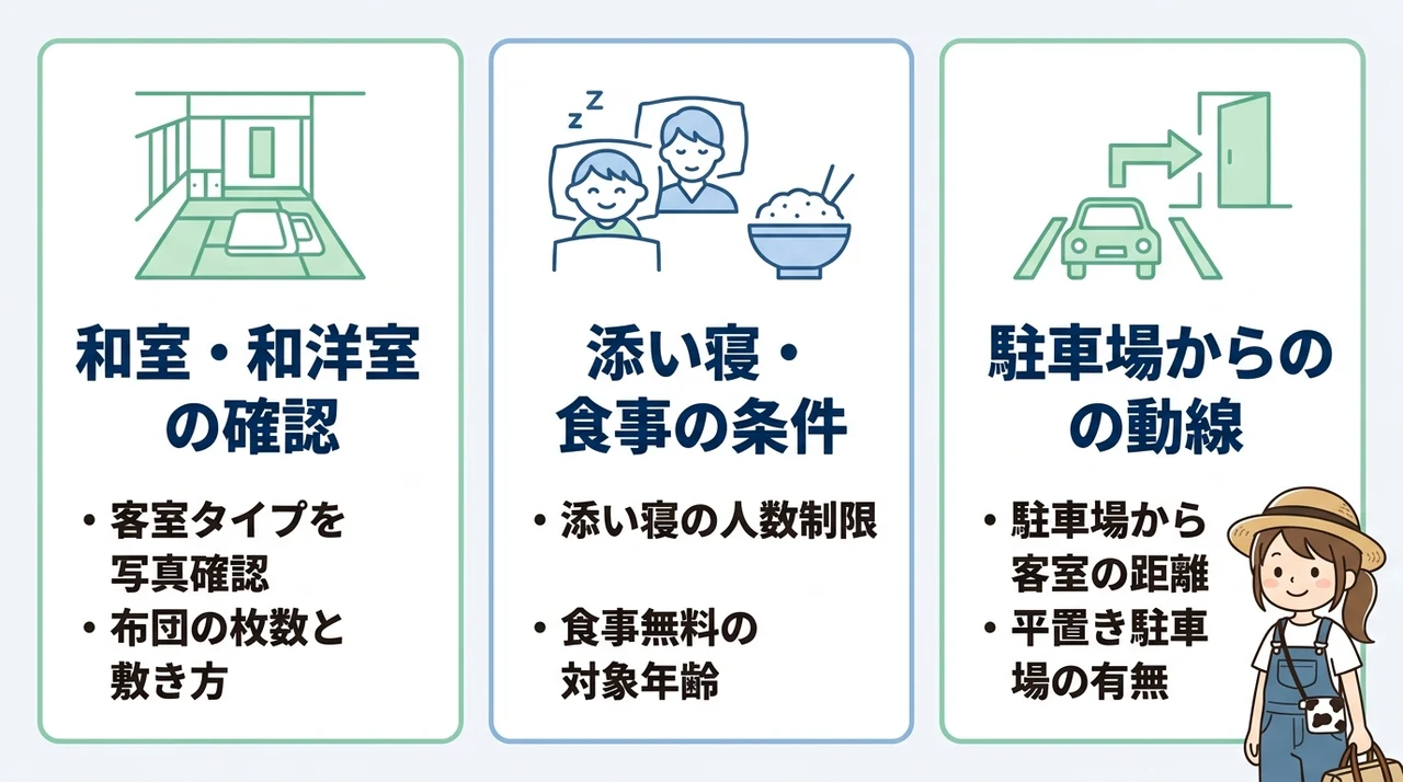 成田ゆめ牧場周辺の子連れホテル選びで失敗しないための3つの基準