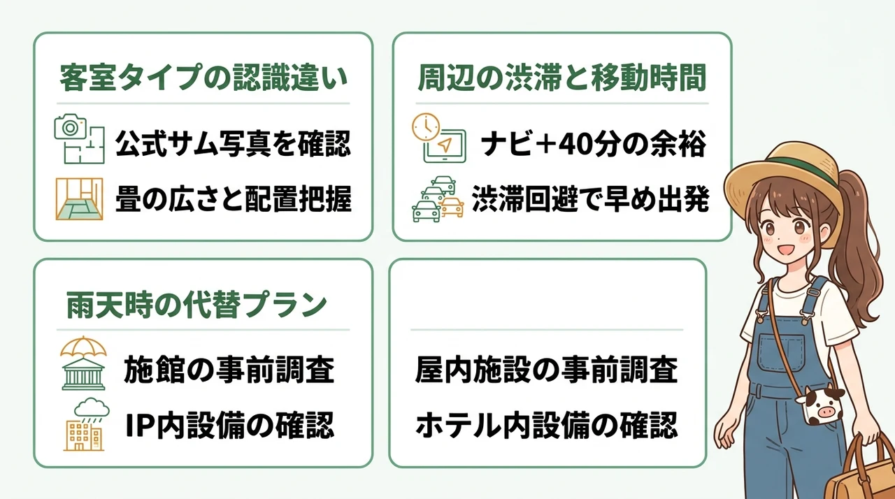 成田ゆめ牧場の子連れホテルで多い失敗と後悔しない対策