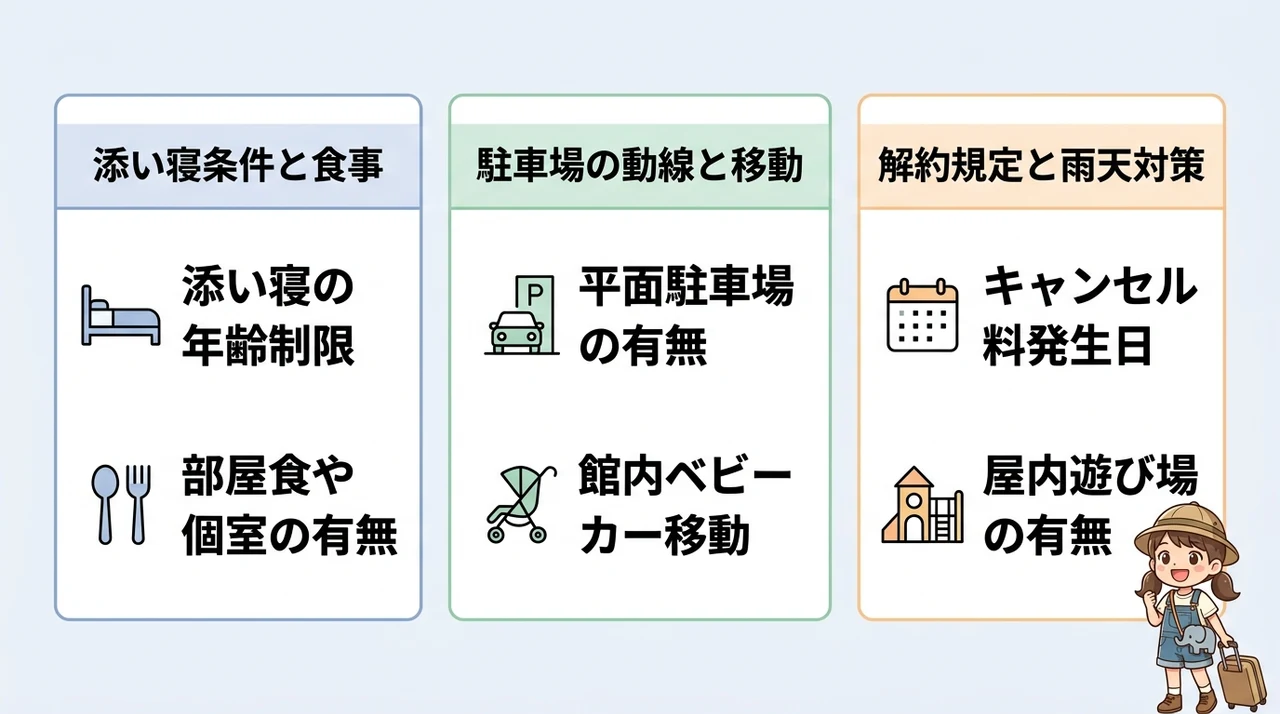 ホテル選びでありがちな失敗と予約前に必ず確認すべき3つの注意点