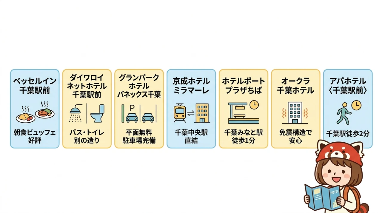 子連れファミリーにおすすめの周辺ホテル7選