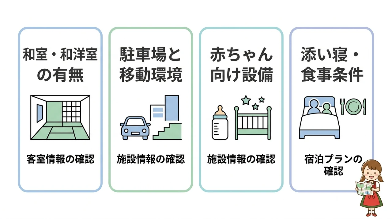 東京ドイツ村周辺で子連れに最適なホテル選びの基本条件