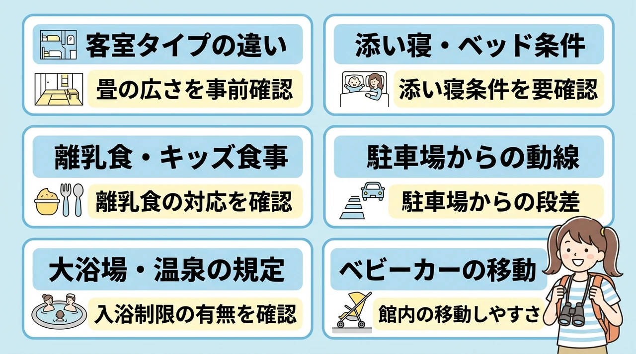 子連れ・赤ちゃん連れに優しいホテルの選び方と確認ポイント