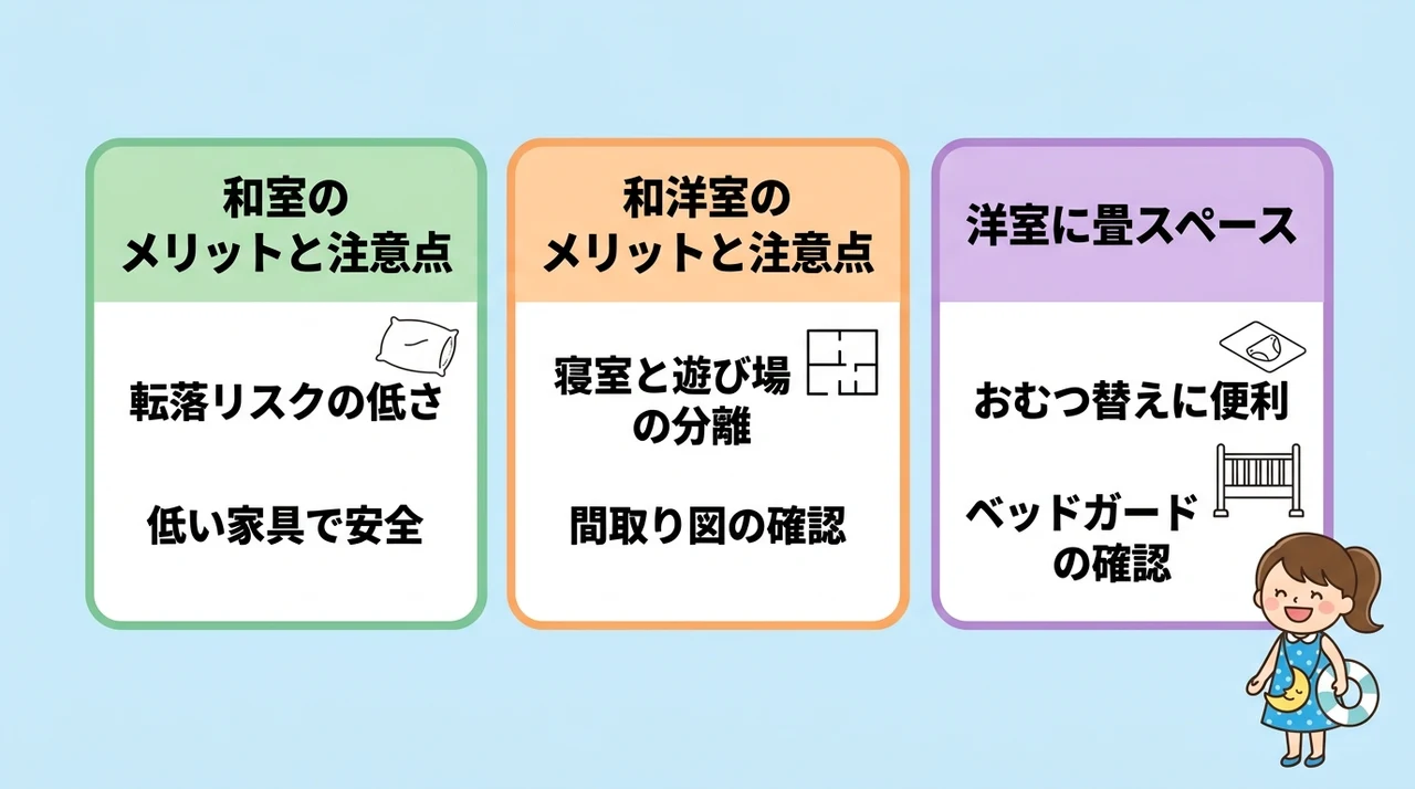 子連れホテル選びで失敗しないための客室タイプ比較