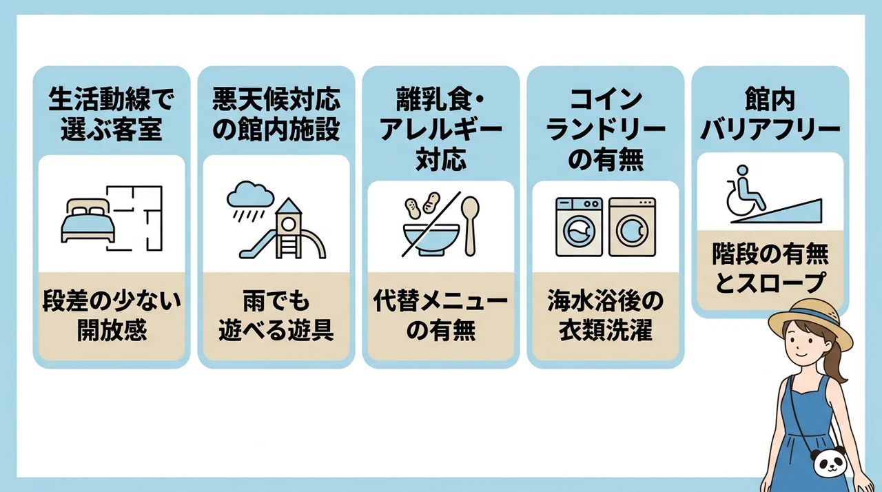 子連れ白浜旅行の満足度を高める宿選びのコツ