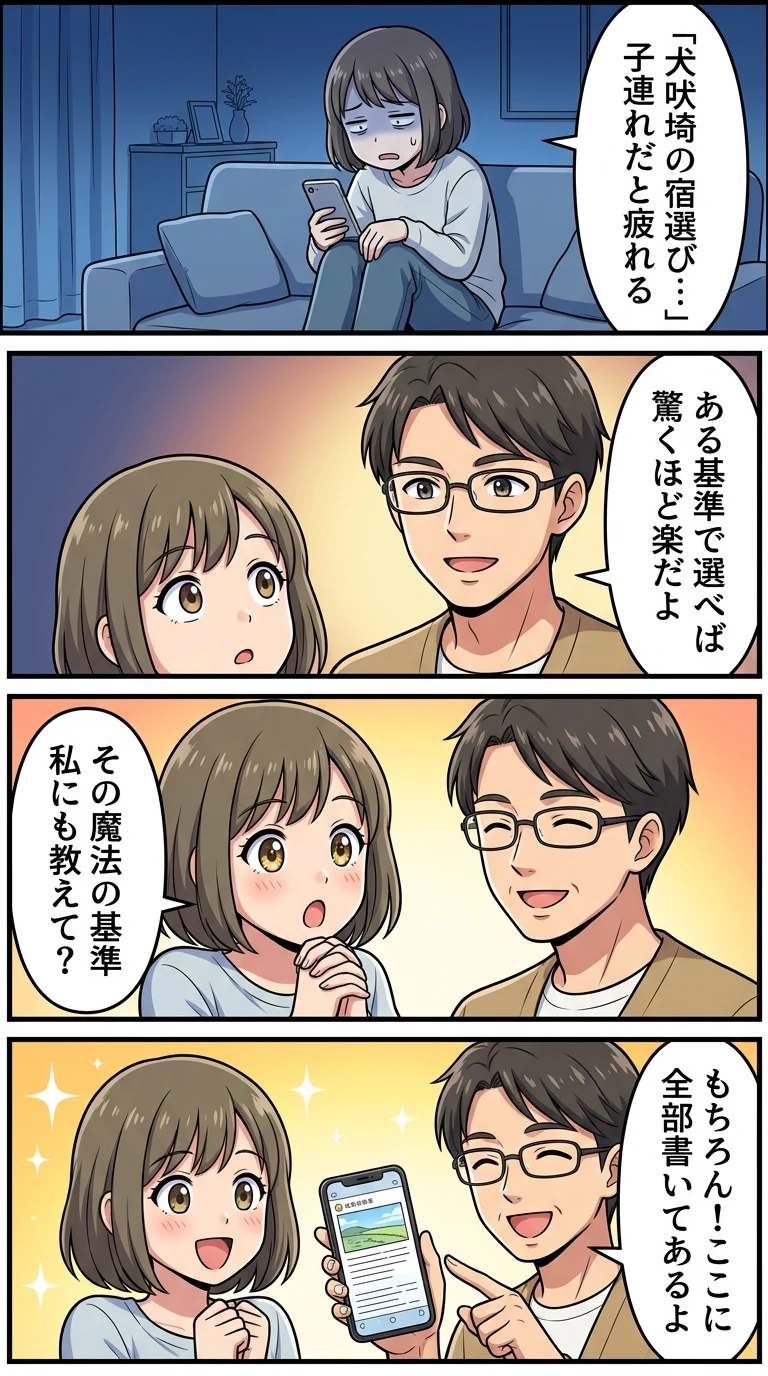 犬吠埼 子連れ 宿