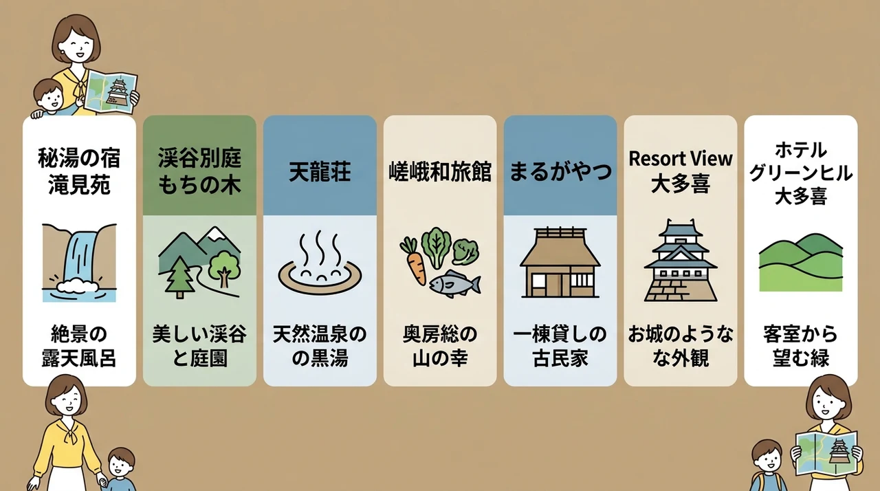 大多喜で子連れ家族におすすめの宿7選