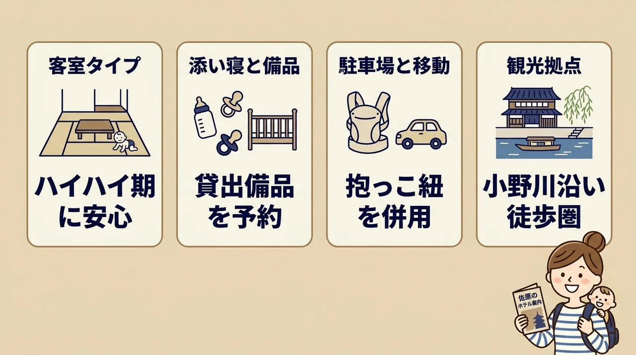 佐原で子連れ旅行に最適なホテルの選び方と比較ポイント
