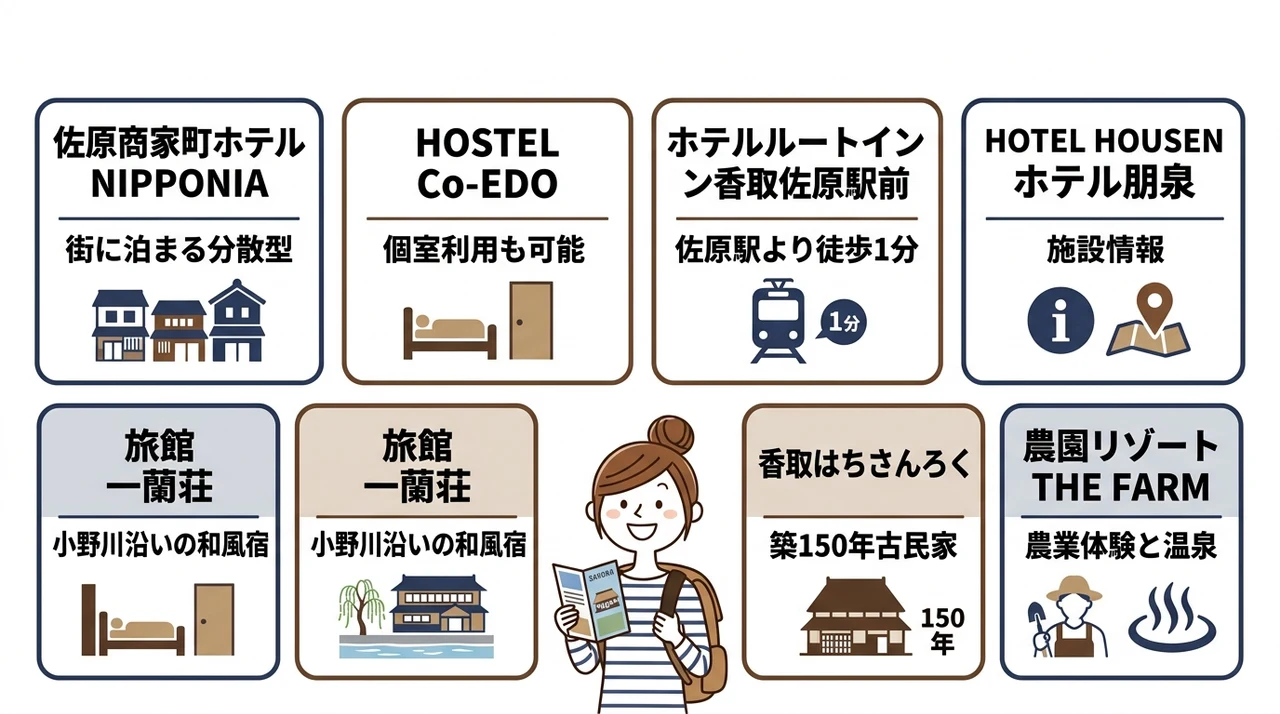 子連れファミリーが安心して泊まれる佐原のホテルおすすめ7選