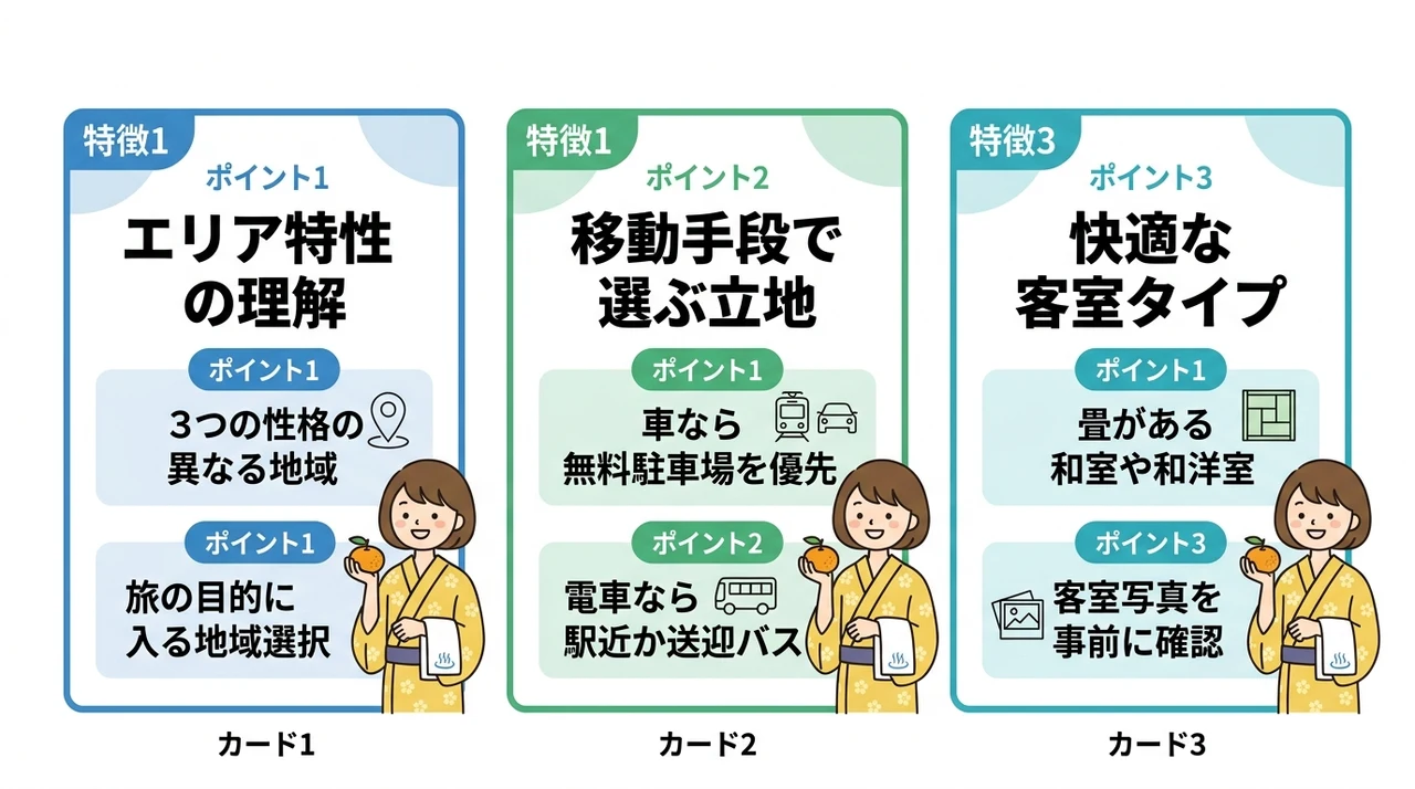 伊東エリアの子連れホテル選びで失敗しないための基本戦略