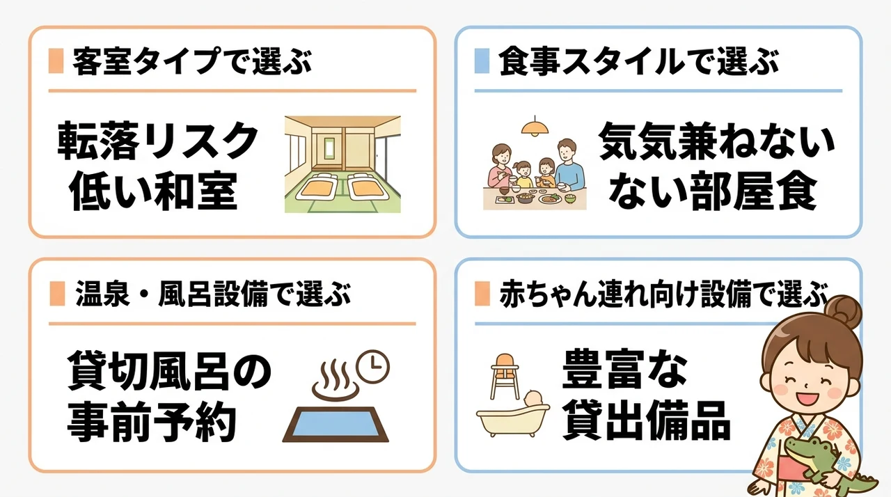 熱川で子連れ旅行に最適な宿の条件と選び方