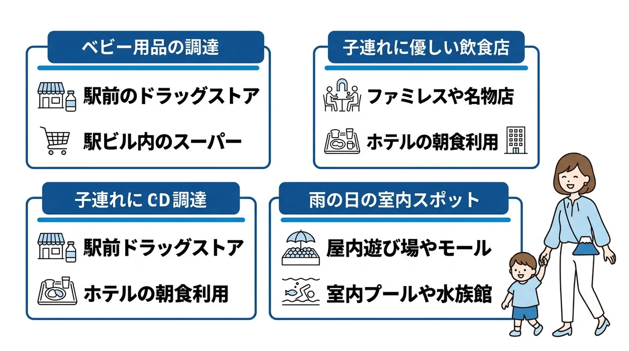 三島での子連れ旅行を快適にする周辺情報