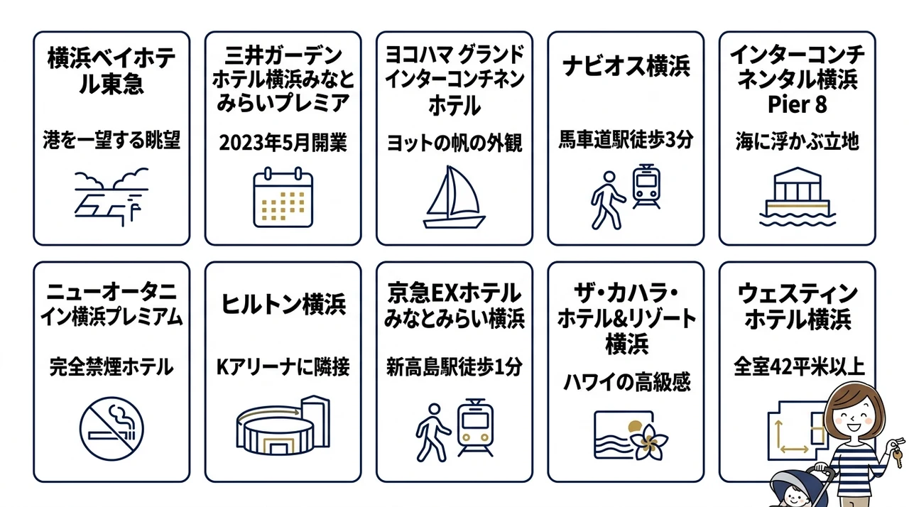 みなとみらいで子連れに人気のホテル10選
