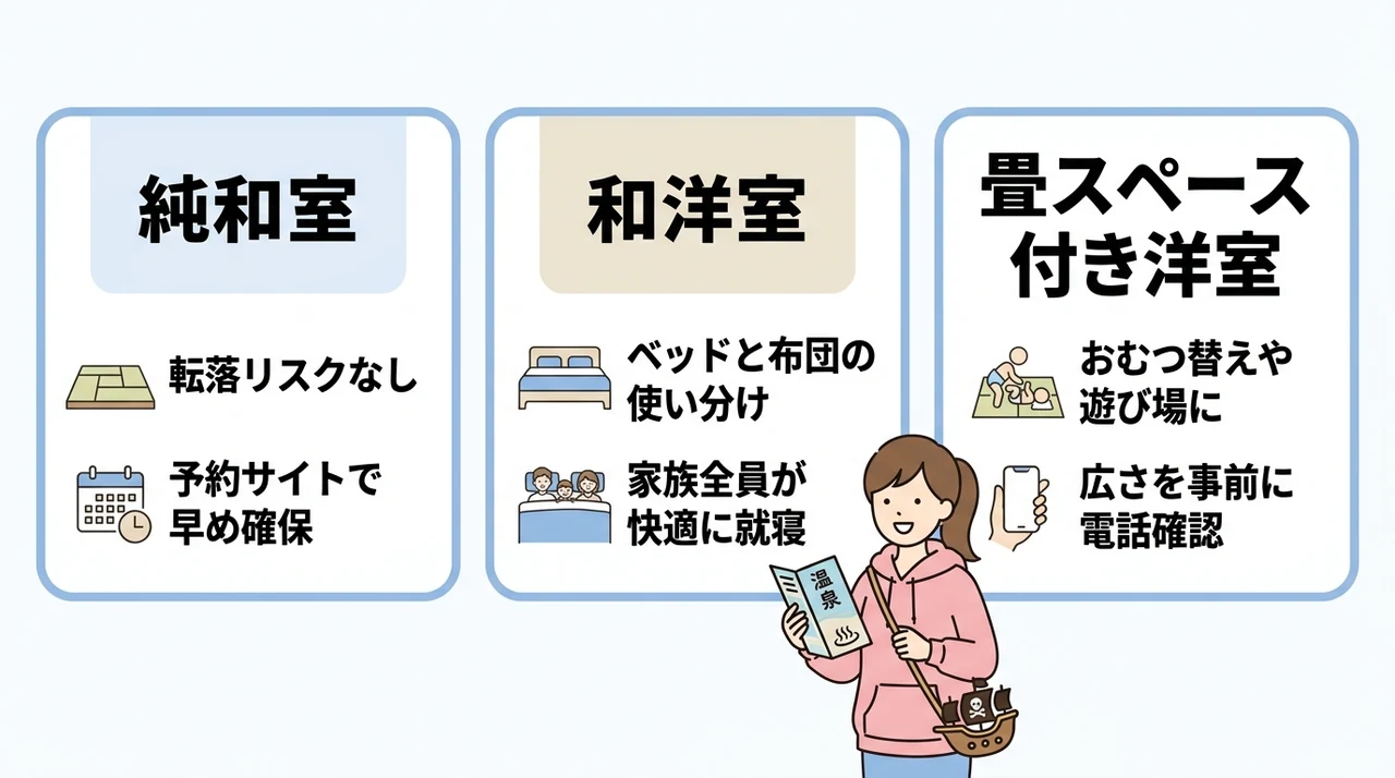子連れ宿で重視したい和室・和洋室の魅力